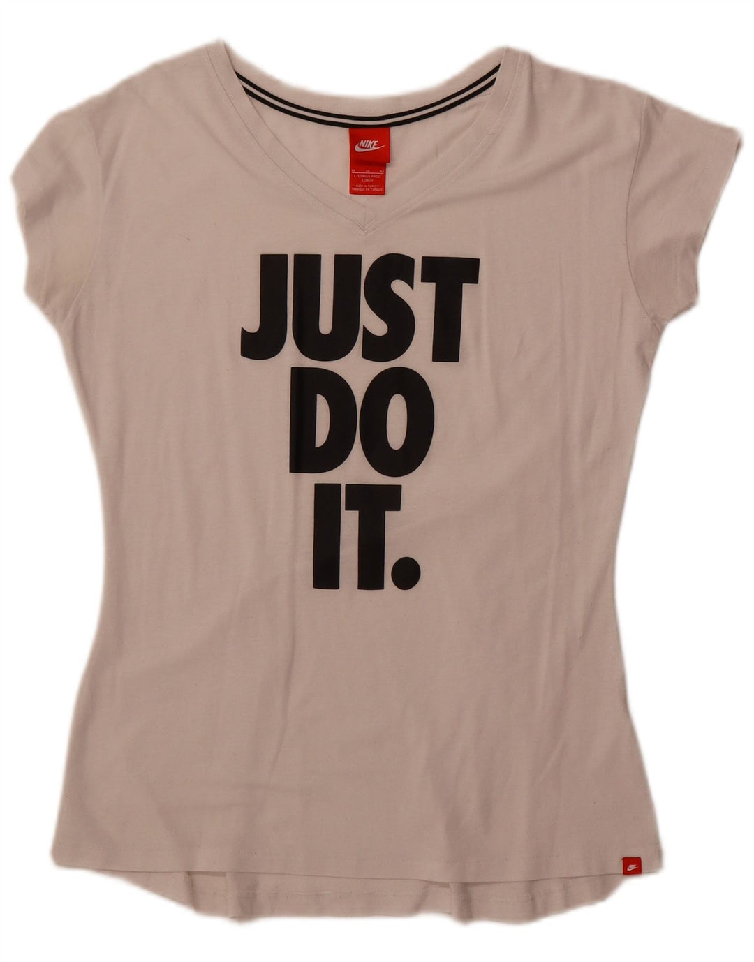 Tricou grafic Nike pentru femei Top UK 14 Medium Off White