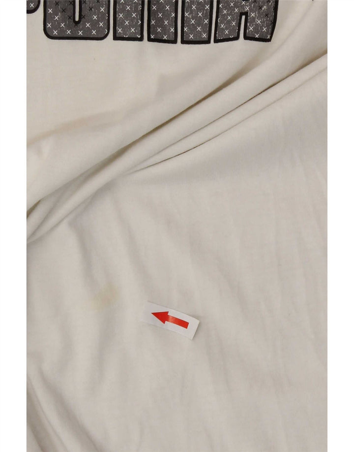Tricou grafic Puma pentru bărbați Top 2XL alb