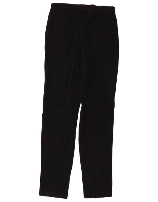 Pantaloni chino conici pentru femei Marks & Spencer UK 8 Small W26 L28 Negru