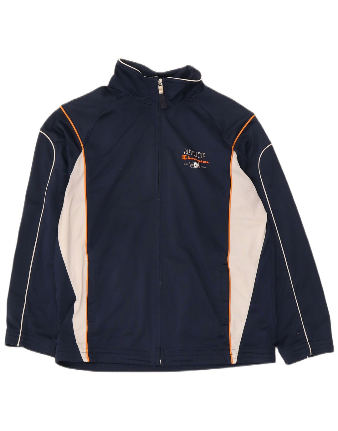 Jachetă de trening pentru femei Champion UK 12 Medium Bleumarin Colorblock