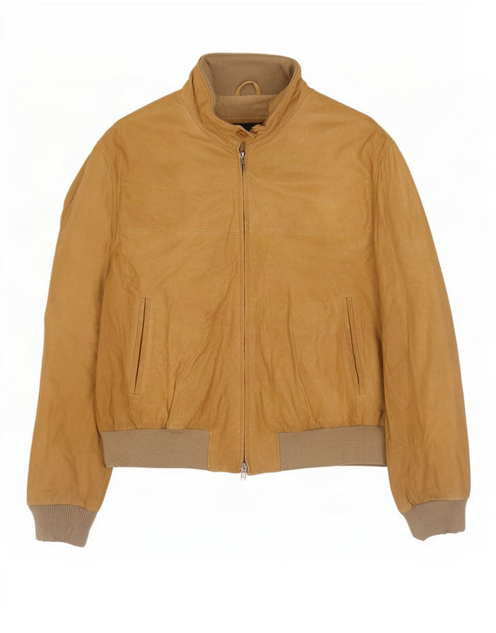 Geaca de piele Massimo Rebecchi pentru femei IT 54 3XL Bej