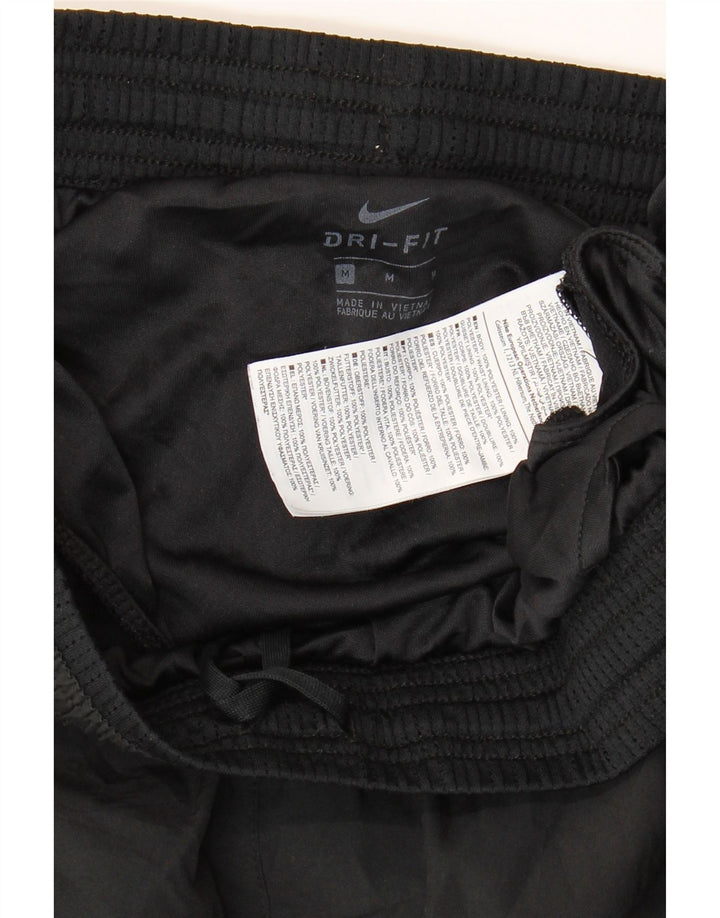 Pantaloni scurți sport Nike Dri Fit pentru bărbați, poliester mediu negru