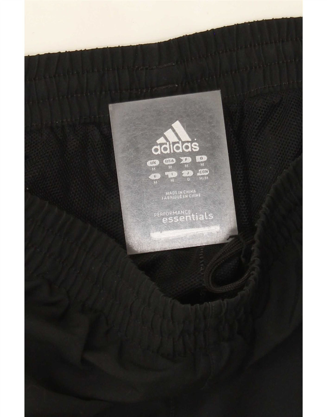 Pantaloni de trening Adidas pentru bărbați Joggeri poliester mediu negru