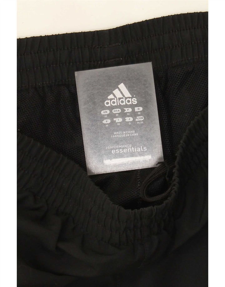 Pantaloni de trening Adidas pentru bărbați Joggeri poliester mediu negru