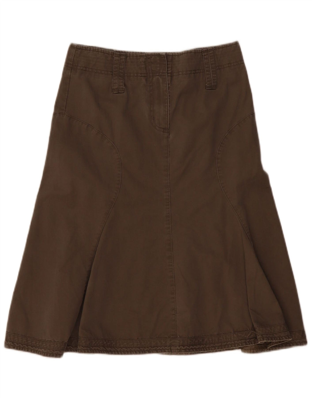 FAT FACE Fustă A-Line pentru femei UK 8 Small W30 Khaki