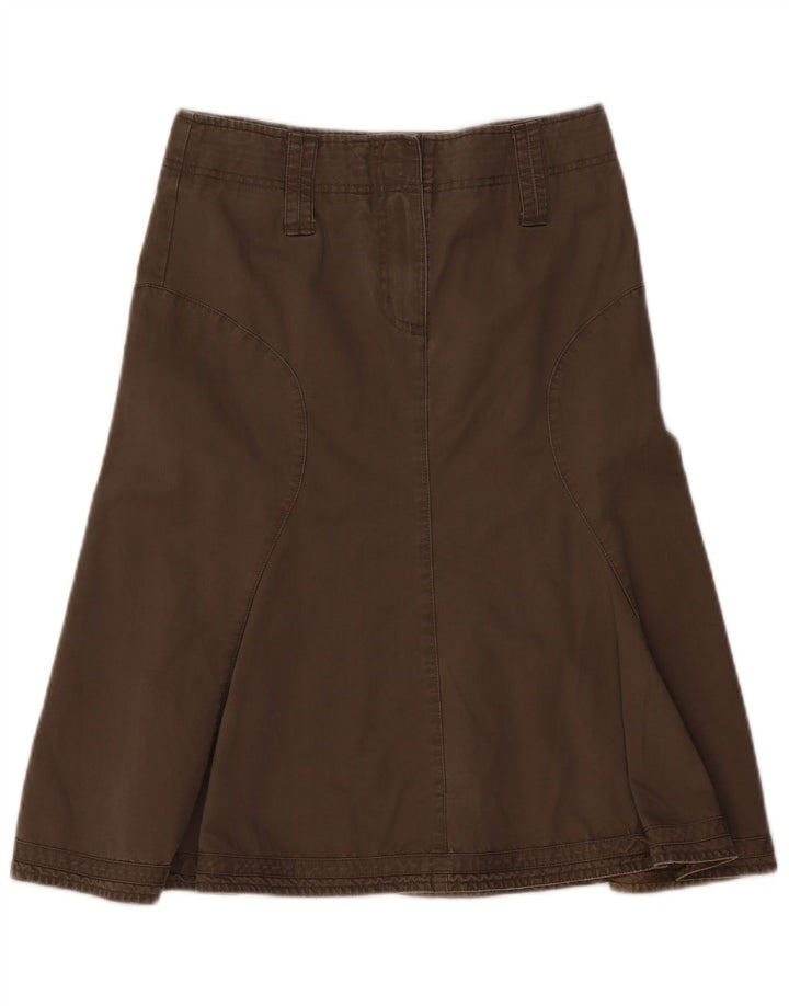FAT FACE Fustă A-Line pentru femei UK 8 Small W30 Khaki