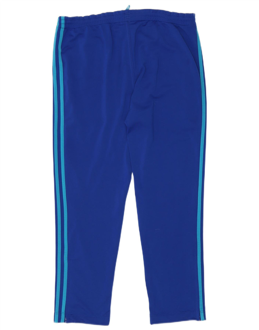 Pantaloni de trening Adidas pentru bărbați, poliester albastru mediu