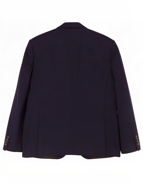 Blazer pentru bărbați Zara cu 2 nasturi EU 56 XL Poliester bleumarin