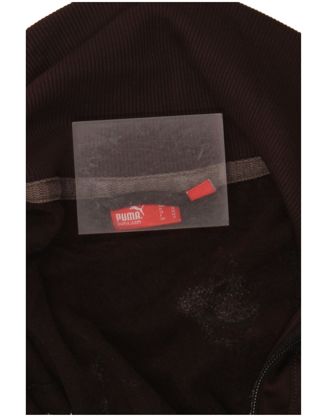 Jachetă de top pentru trening grafic PUMA pentru femei UK 12 Medium Black