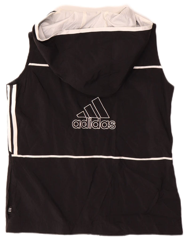 Jachetă de trening fără mâneci pentru femei Adidas UK 10 Small Black
