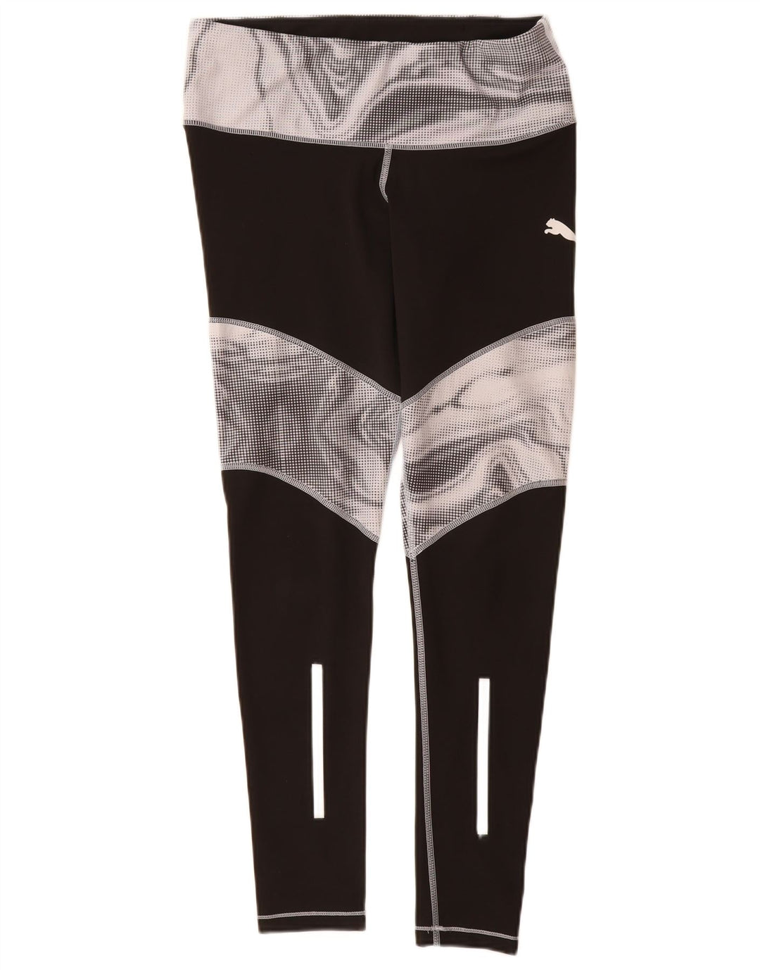Leggings pentru femei Puma UK 16, mare, negru, color block