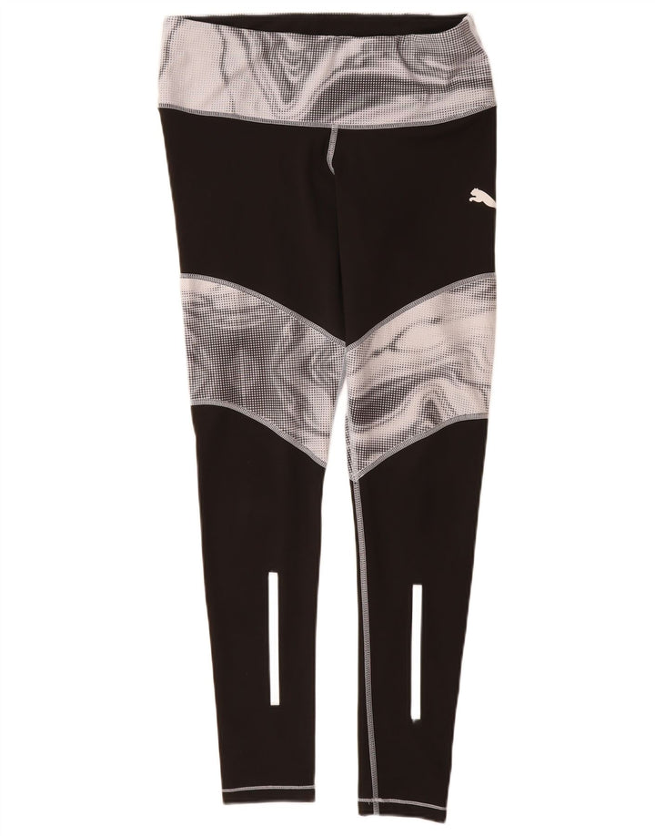 Leggings pentru femei Puma UK 16, mare, negru, color block