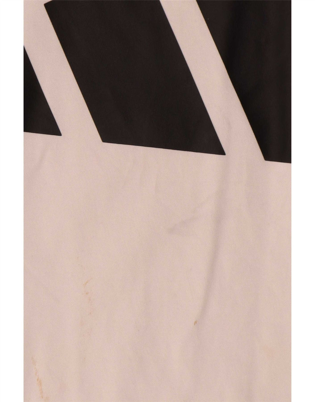 Tricou grafic Adidas pentru bărbați Top mare din bumbac alb