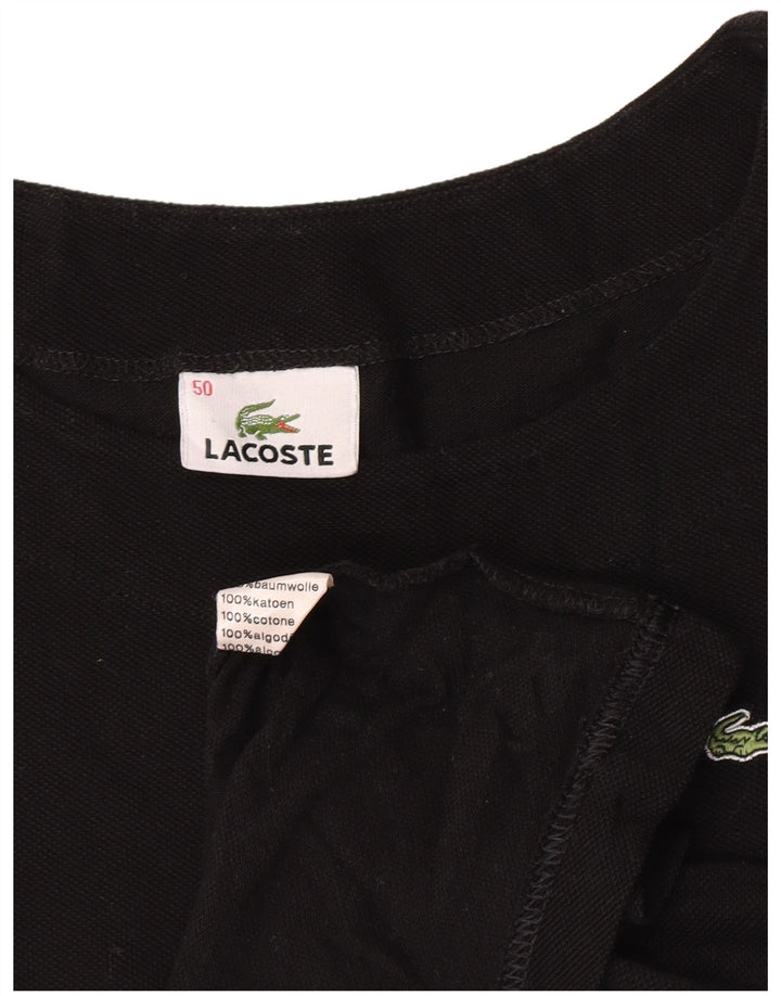 Tricou pentru femei Lacoste Top Mărimea 50 2XL Bumbac negru