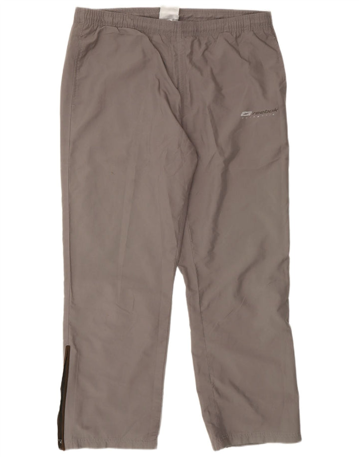 Pantaloni de trening Reebok pentru bărbați, gri mediu