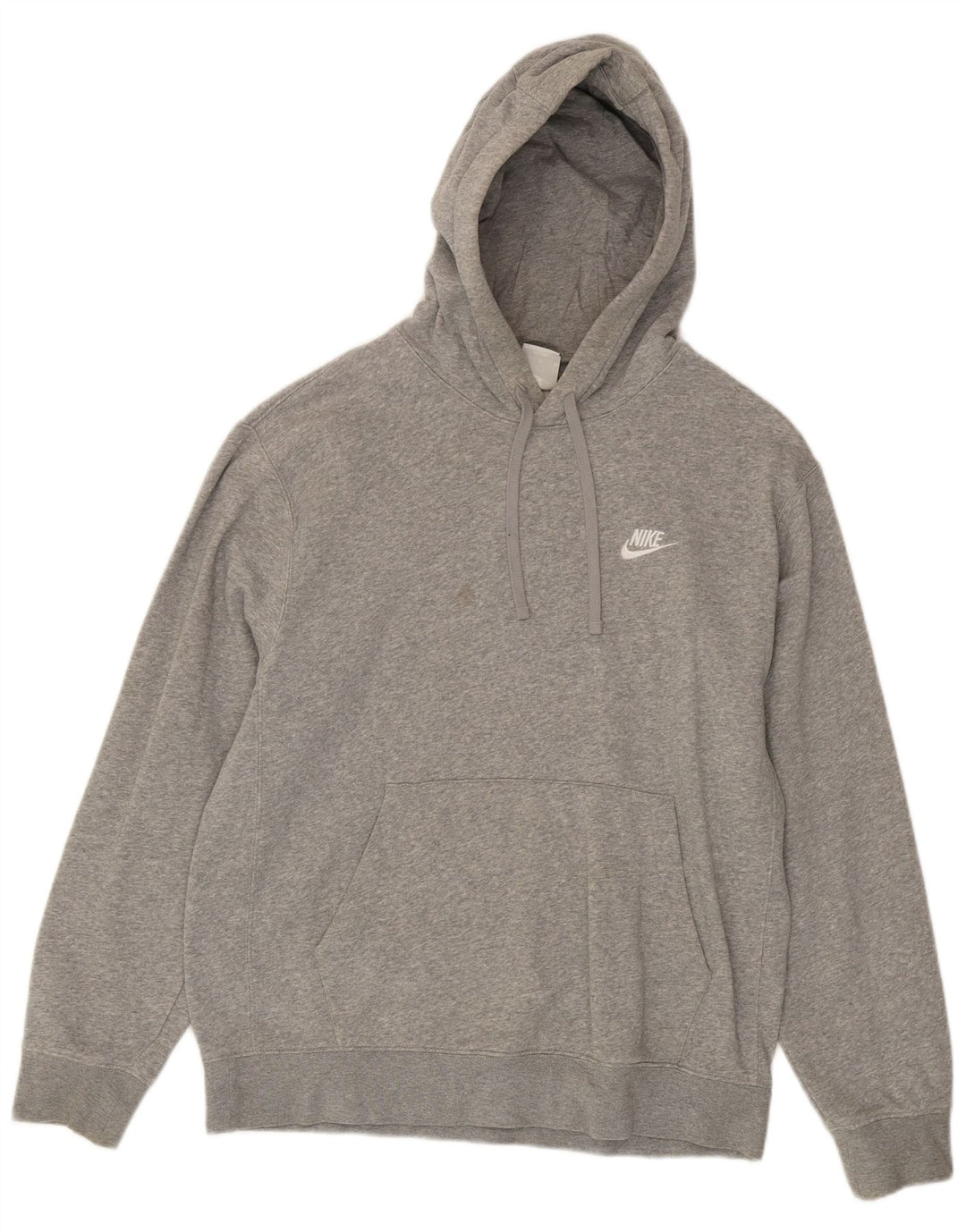 Pulover Nike pentru bărbați, bumbac cu pete, gri mediu