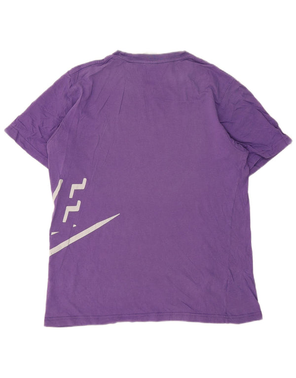 Tricou grafic pentru bărbați Nike Top UK 38/40 Bumbac violet mediu