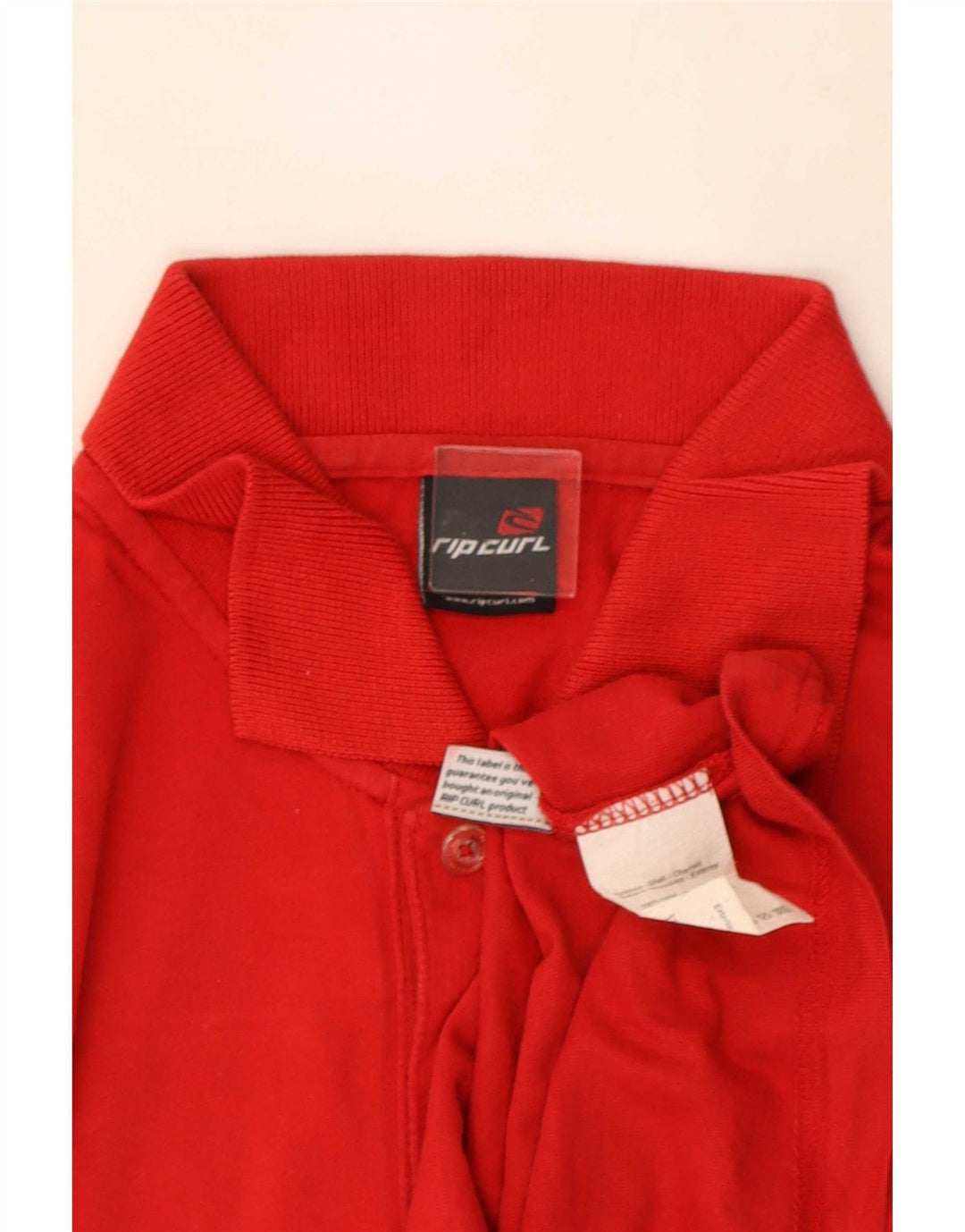Tricou polo Rip Curl pentru bărbați, bumbac roșu mic