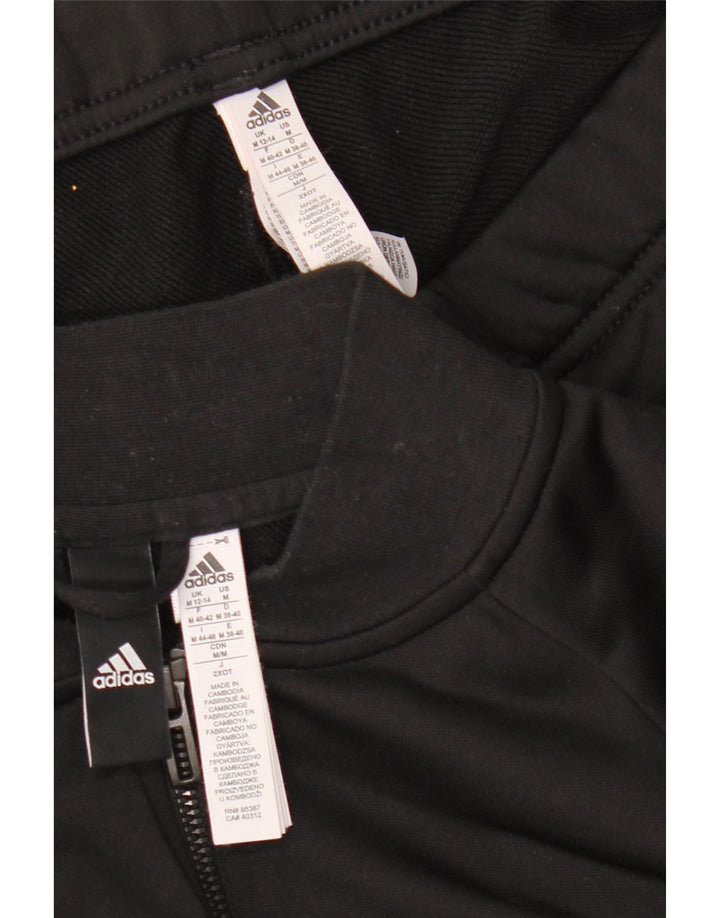 Trening complet Adidas pentru femei UK 12/14 Poliester mediu negru