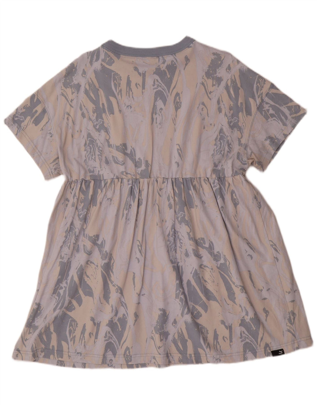 Rochie A-Line PUMA pentru femei, cu model abstract, UK 16, mare, gri Colorblock