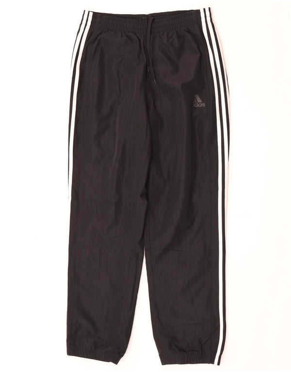 Pantaloni de trening Adidas pentru bărbați Joggeri poliester mediu negru