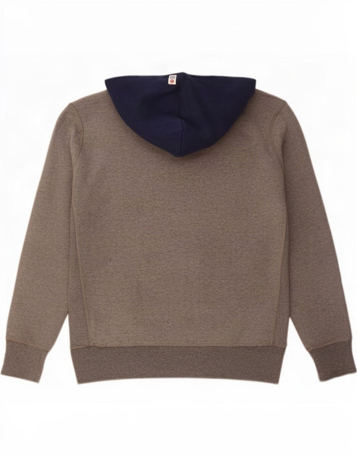 Pulover cu glugă cu grafic pentru bărbați Franklin & Marshall, mare, gri, bloc de culoare
