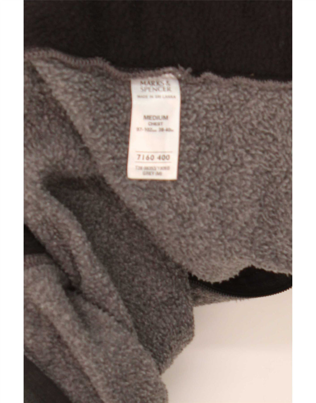 Jachetă din lână pentru bărbați Marks & Spencer UK 38 Medium Gri Poliester