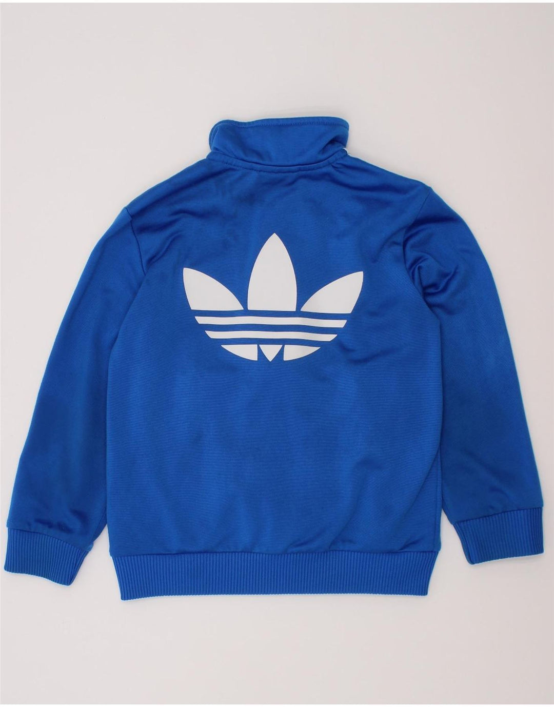 Jachetă de top pentru trening cu grafic pentru băieți Adidas 6-7 ani poliester albastru