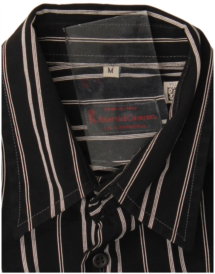 Cămașă pentru bărbați Roberta di Camerino, cu dungi negre medii