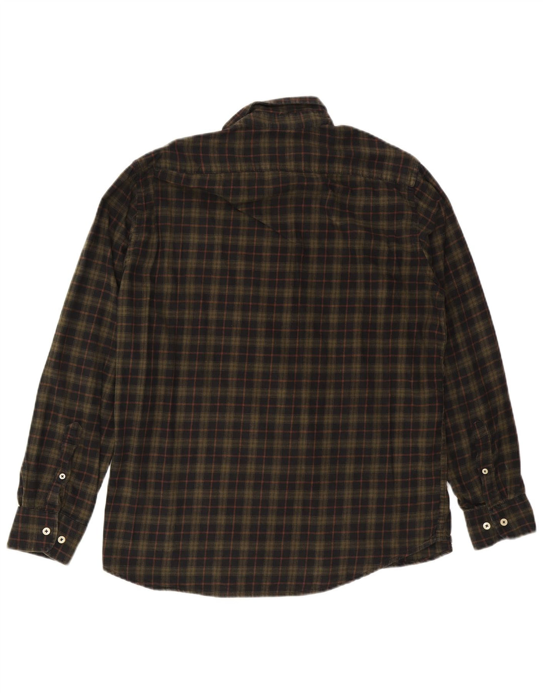 Cămașă de flanel pentru bărbați Carrera, XL, din bumbac, cu carouri, de culoare obișnuită