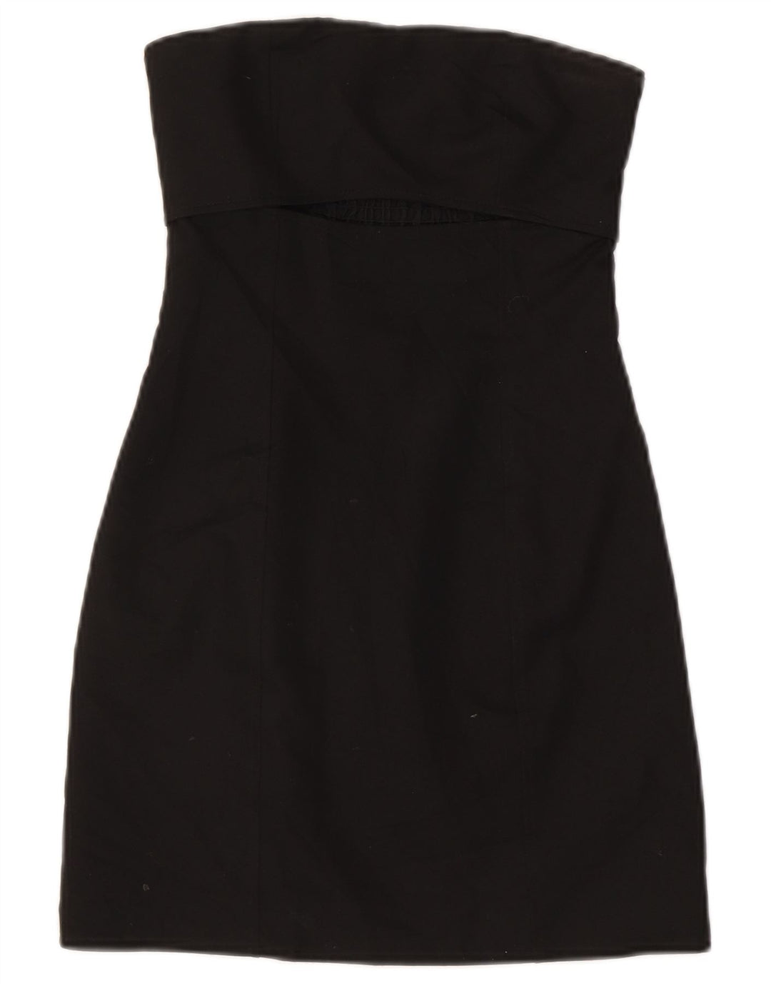 Rochie fără bretele pentru femei Zara UK 4 XS Poliester negru