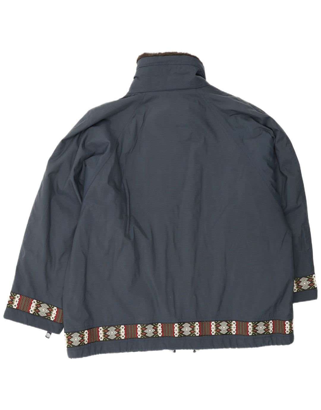 CIESSE PIUMINI Jachetă Oversized Windbreaker Femei Mărimea 48 Mare Bleumarin