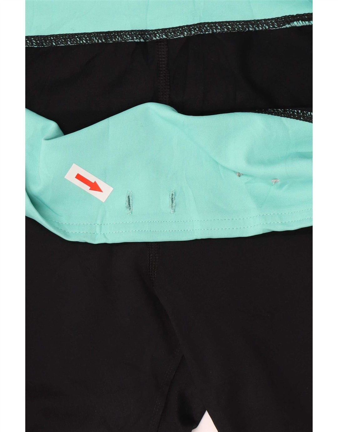 Leggings Capri Fila pentru femei UK 12 Medium Black Colorblock