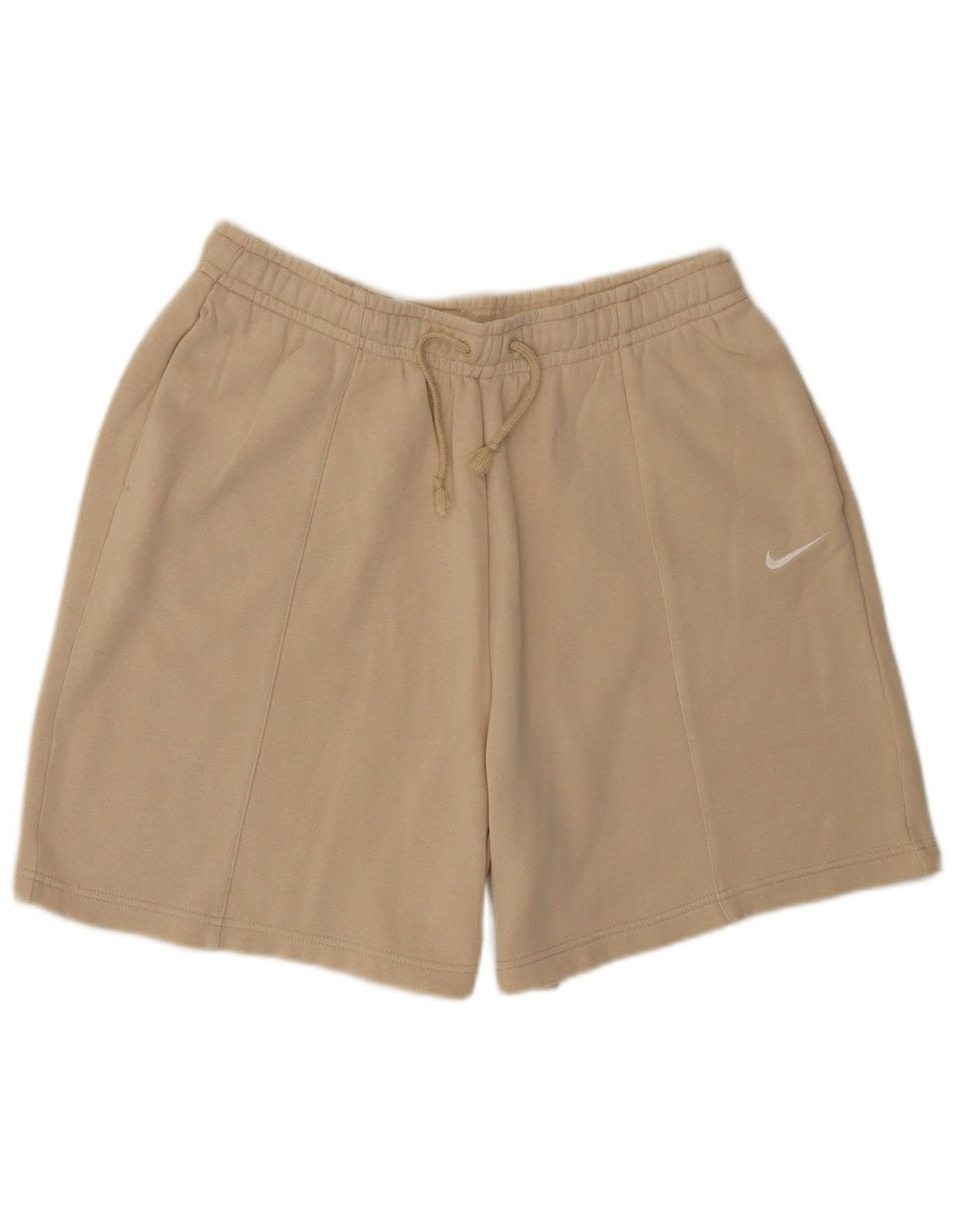 Pantaloni scurți sport Nike pentru bărbați, mari, bej, bumbac