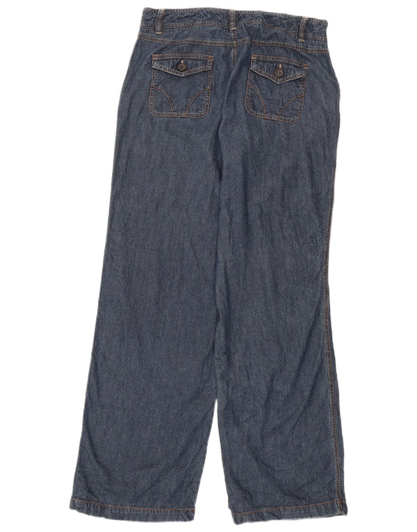 DOCKERS Blugi pentru femei cu picior largi, cu ajustare preferată, US 8 Medium W30 L31 Bleumarin