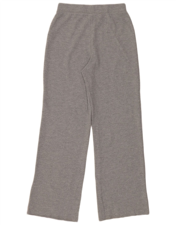 Pantaloni de trening Zara pentru femei UK 8 Small Gri Poliester