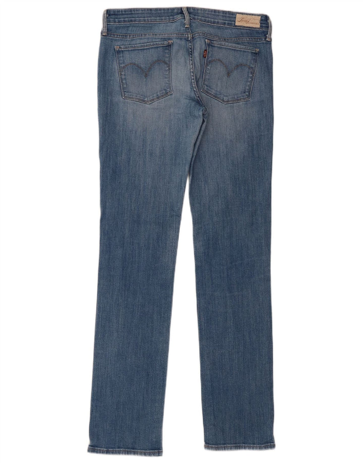 Blugi drepți cu curbe ușoare pentru femei Levi's US 8 Medium W29 L33 Bumbac albastru