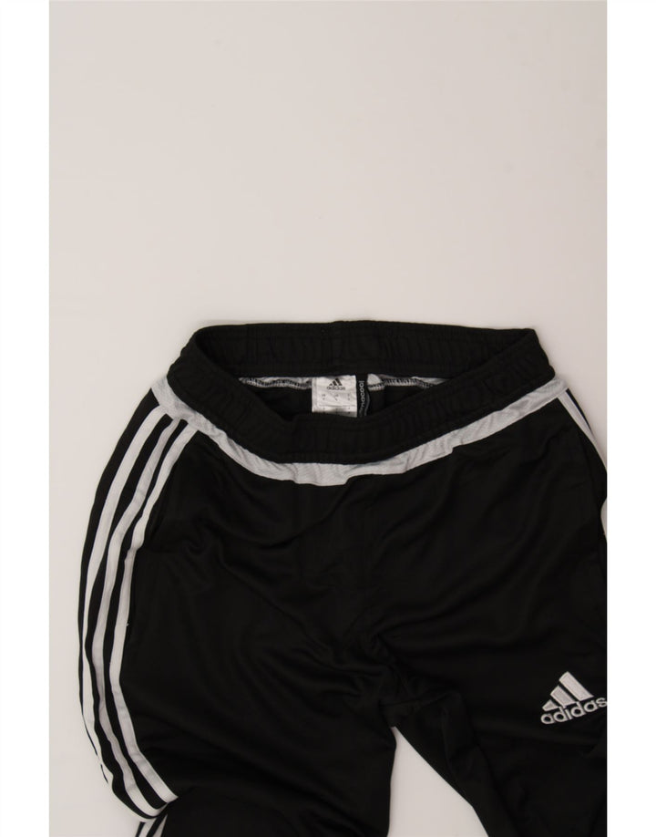 ADIDAS Womens Climacool Tracksuit Trousers UK 10 Small  Black Polyester Vintage Adidas and Second-Hand Adidas from Messina Hembry 