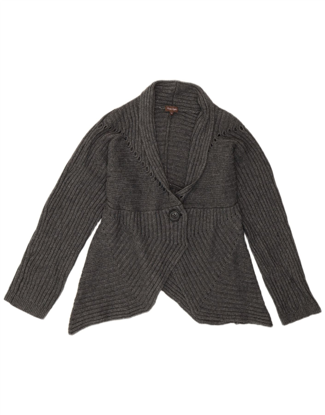 Pulover cardigan pentru femei Phase Eight UK 16 mare, gri, viscoză