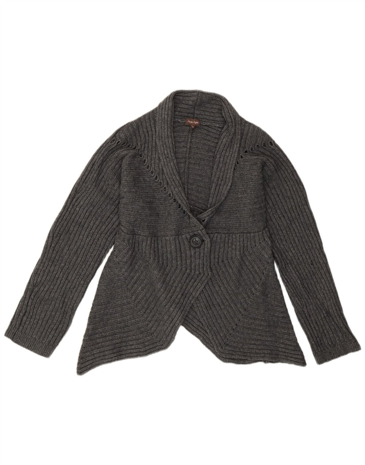 Pulover cardigan pentru femei Phase Eight UK 16 mare, gri, viscoză