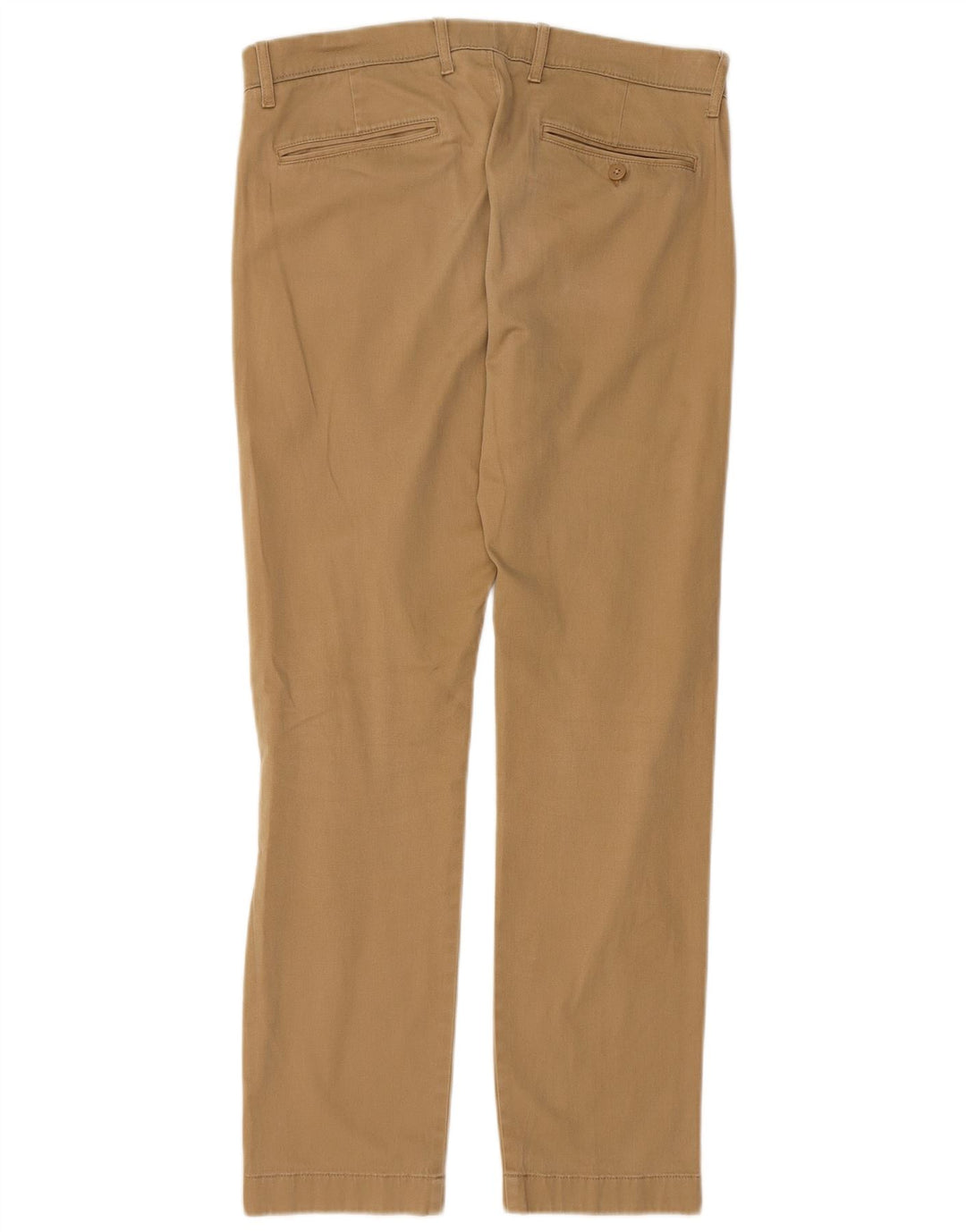 Pantaloni chino drept bărbați J. CREW L31 L30 bumbac bej