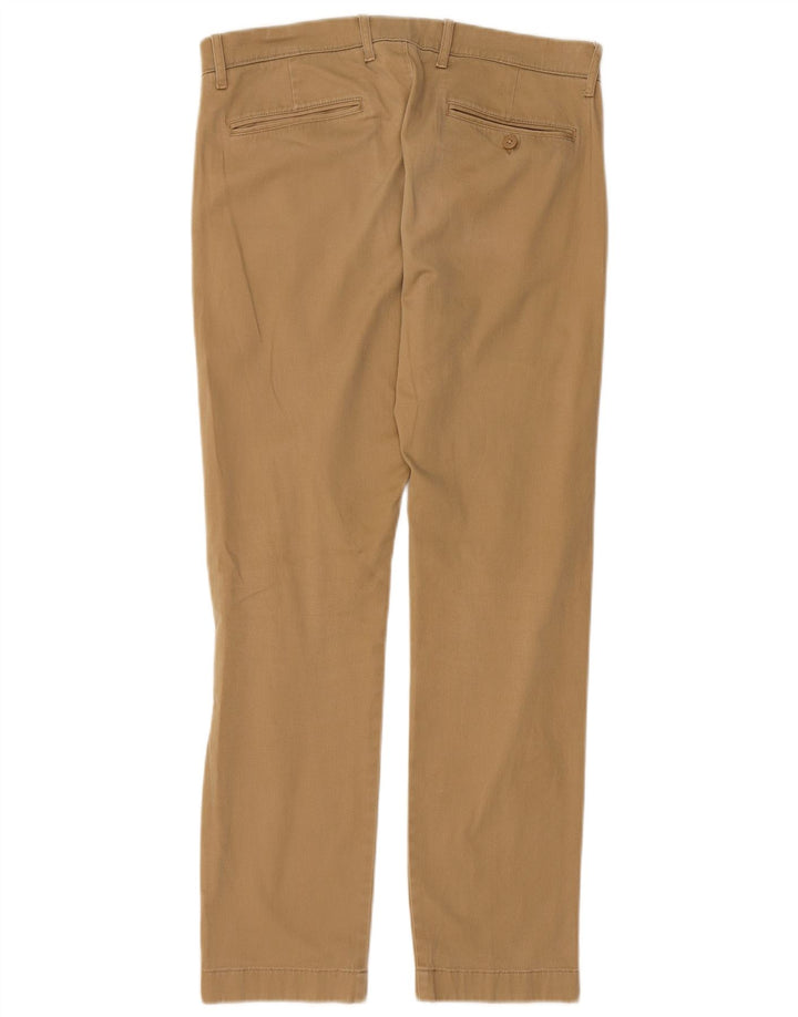 Pantaloni chino drept bărbați J. CREW L31 L30 bumbac bej