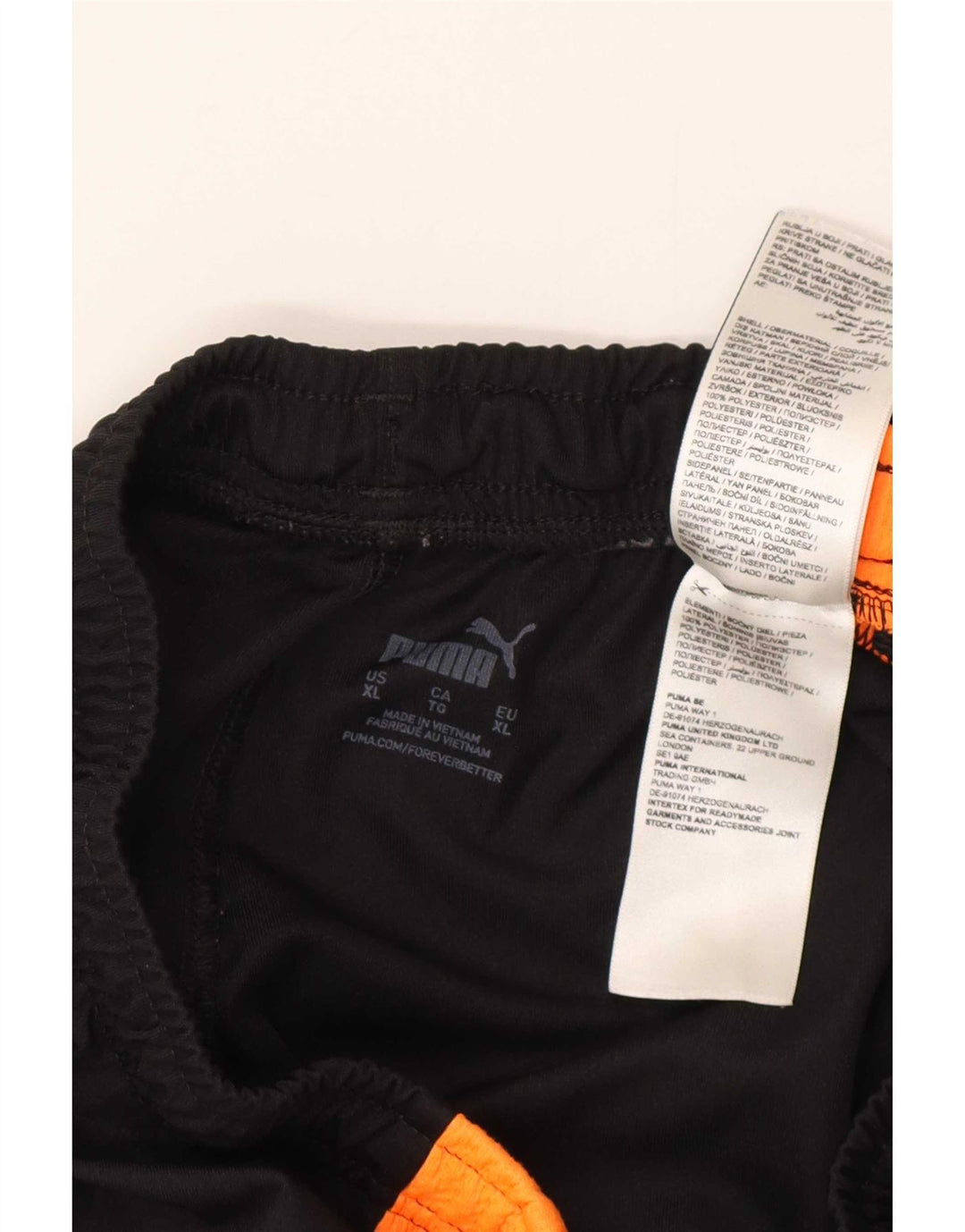 Pantaloni scurți sport Puma pentru bărbați XL, negru, poliester color bloc