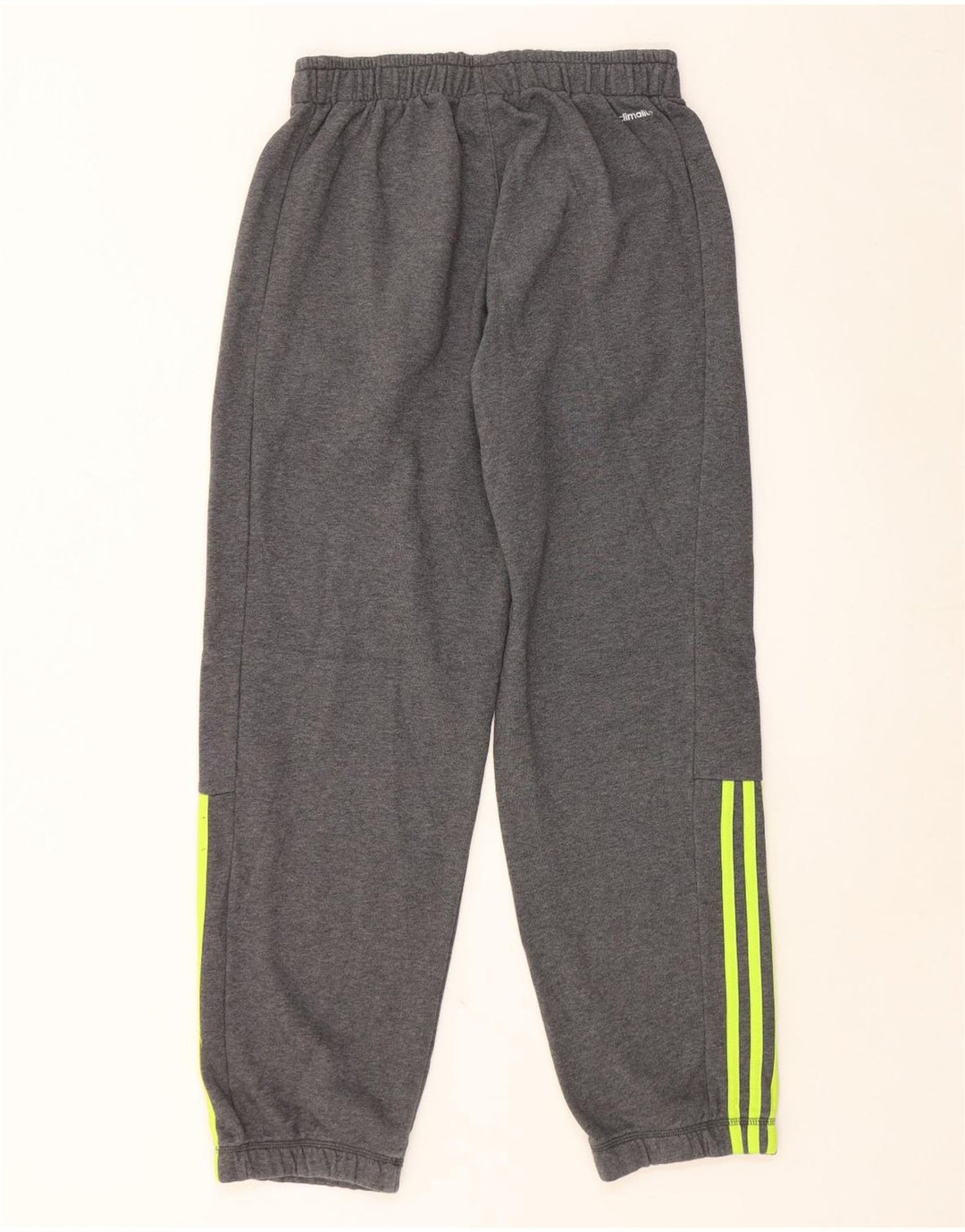 Pantaloni de trening ADIDAS Climalite pentru bărbați Joggeri din bumbac gri mediu