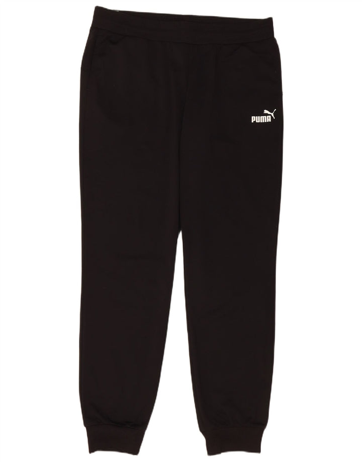 Pantaloni de trening PUMA pentru bărbați Joggeri mari, negru, poliester