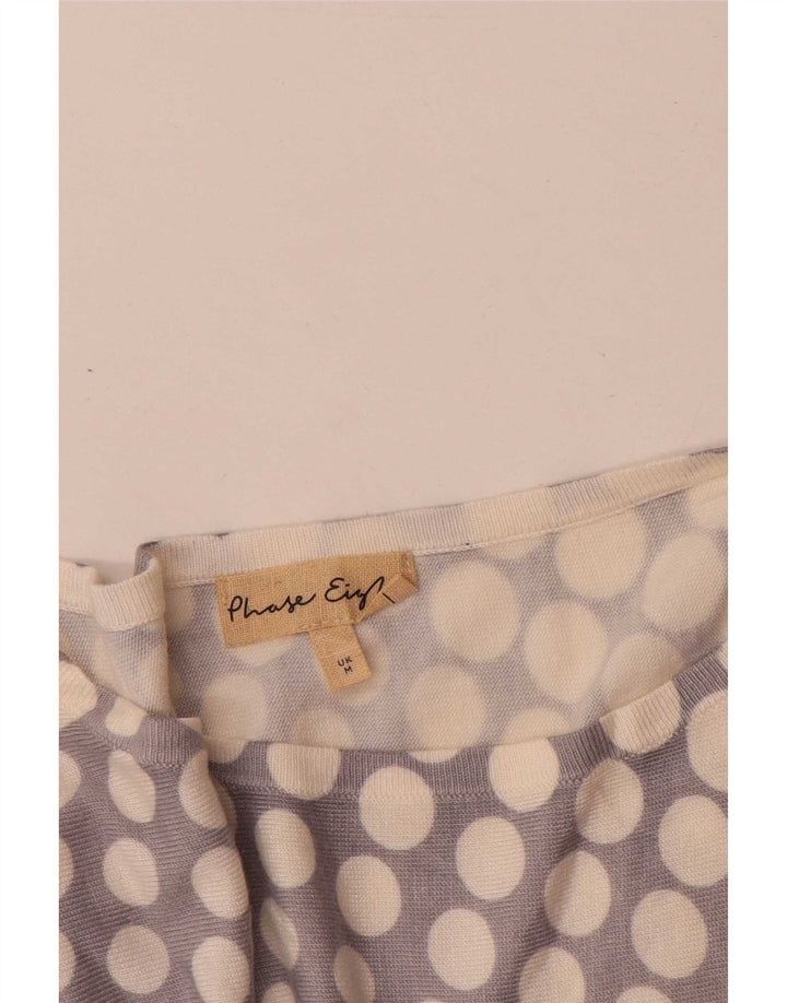 Bluză asimetrică pentru femei Phase Eight UK 14 Medium Purple Spotted