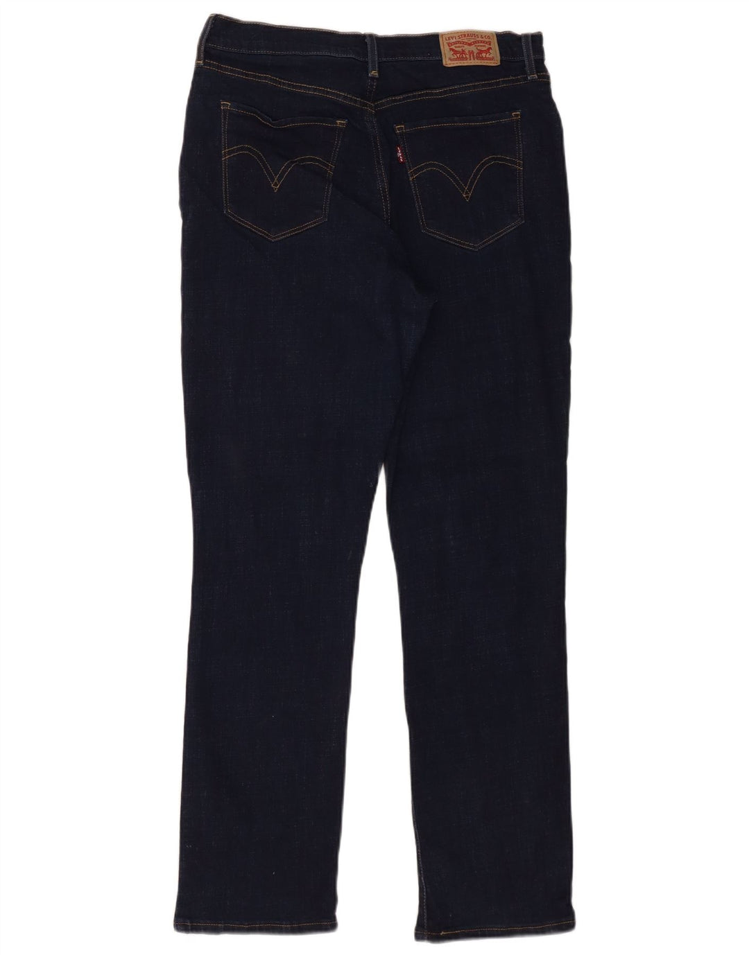 Blugi drepti pentru femei Levi's Classics US 10 Large W30 L30 Bleumarin