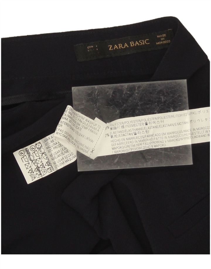 Pantaloni scurți chino pentru femei Zara, mari W32, poliester bleumarin