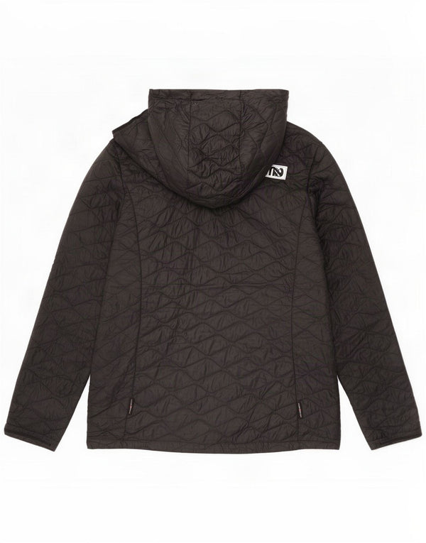 The North Face Jachetă matlasată cu glugă pentru fete 14-15 ani XL Nylon negru