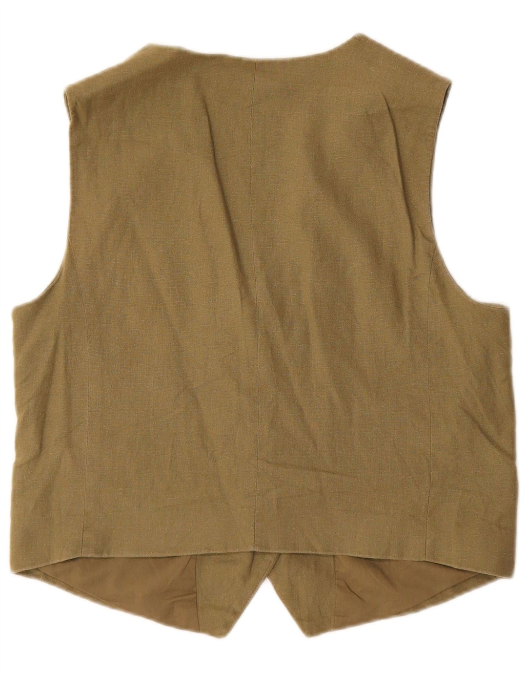Vestă pentru femei Zara UK 14 Medium Khaki Bumbac